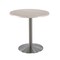 Holland Bar Stool Co 36" Tall OD214 Stainless Steel Table Base 22" Diameter 30" Diameter White Ash Top OD214-2236SSOD30RWA - alternate 1